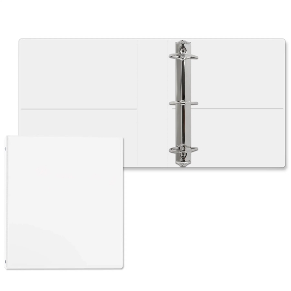 2" Angle D three ring binder made of vinyl with front... from ASI 54040 Fey Promo / Fey Binders and Organization Solutions