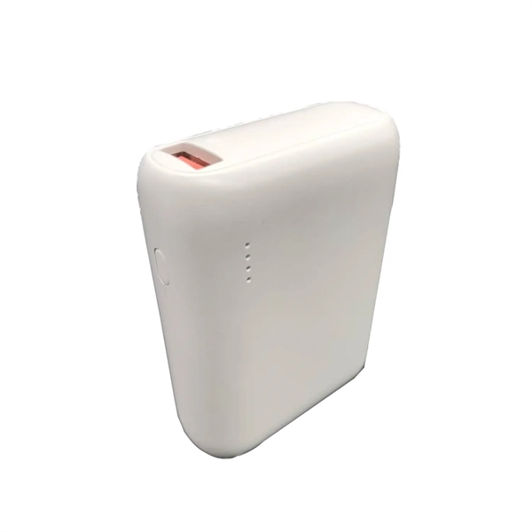 Fast charging power bank - 10000 mAh plus silkscreen imprint on... from ASI 37218 Athena Promo (tm)