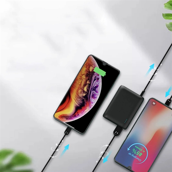 Fast charging power bank - 10000 mAh plus silkscreen imprint on... from ASI 37218 Athena Promo (tm)