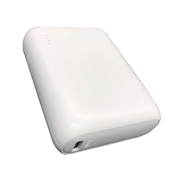 Fast charging power bank - 10000 mAh plus silkscreen imprint on... from ASI 37218 Athena Promo (tm)