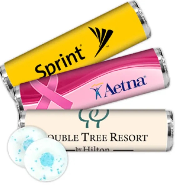 Custom Breath Savers Mint Rolls Corporate... from ASI 89971 Stuff A Mug