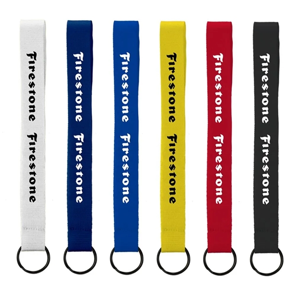 Sewn polyester key chain with and split-ring.... from ASI 88060 Snugz/USA Inc / SnugZ USA®