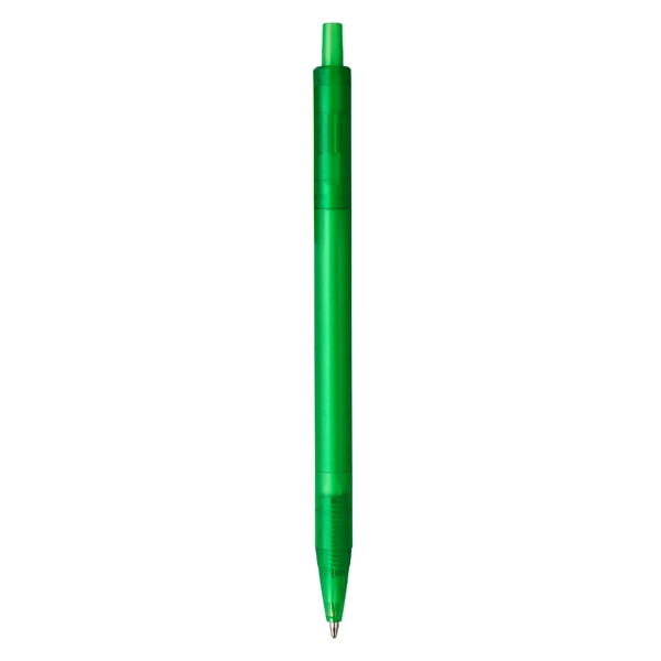 Vividly colored, translucent barrel retractable ballpoint featuring BOLD 1.2mm writing tip.... from ASI 82498 RiteLine LLC
