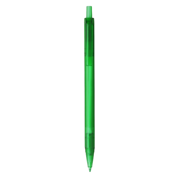 Vividly colored, translucent barrel retractable ballpoint featuring BOLD 1.2mm writing tip.... from ASI 82498 RiteLine LLC