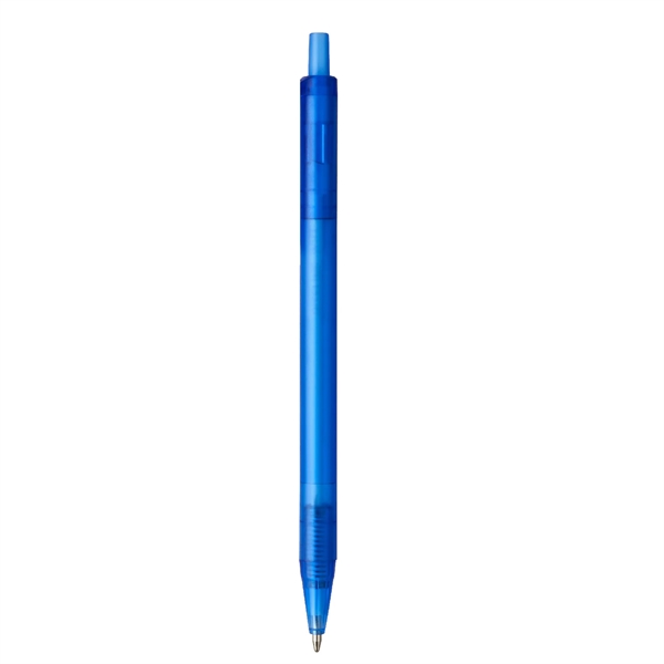 Vividly colored, translucent barrel retractable ballpoint featuring BOLD 1.2mm writing tip.... from ASI 82498 RiteLine LLC