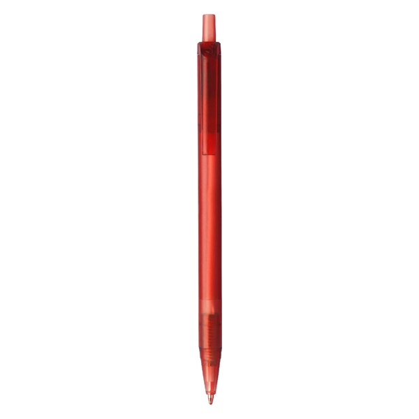 Vividly colored, translucent barrel retractable ballpoint featuring BOLD 1.2mm writing tip.... from ASI 82498 RiteLine LLC