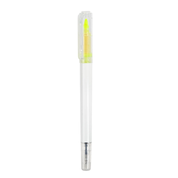 Multi-function Gel Pen with Highlighter combo features gel inks coupled with... from ASI 82498 RiteLine LLC