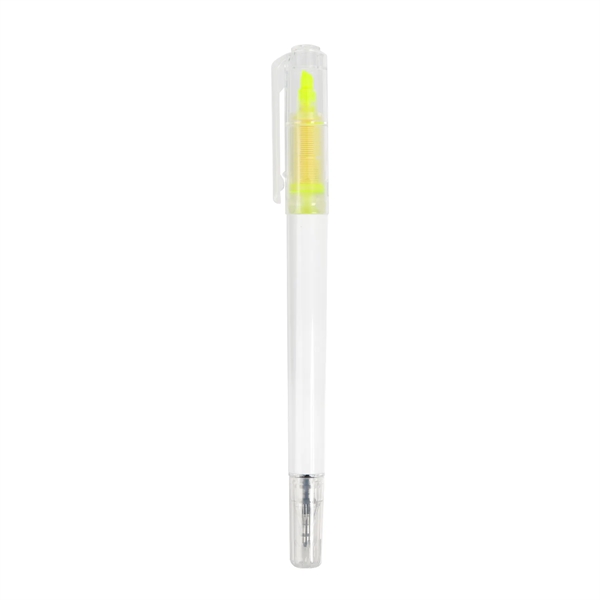Multi-function Gel Pen with Highlighter combo features gel inks coupled with... from ASI 82498 RiteLine LLC