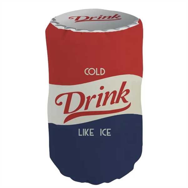 Measures: 11"H x 3.5" Dia, Full Color, Printed Edge to Edge... from ASI 67557 LimeLight Ent