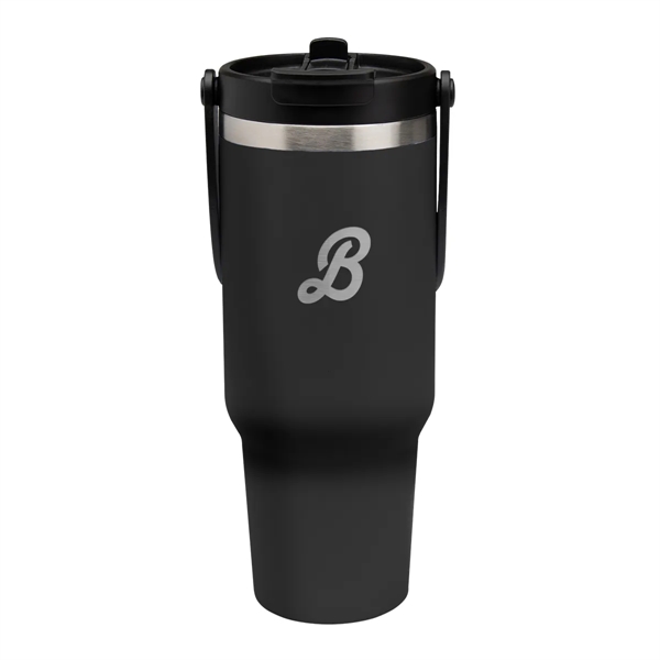 40 oz. double wall insulated tumbler made of stainless steel with... from ASI 61125 Hit Promotional Products / Hit®