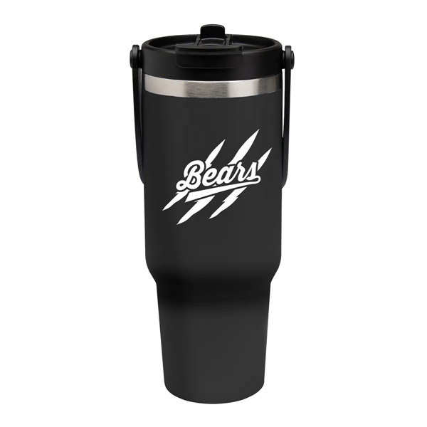 40 oz. double wall insulated tumbler made of stainless steel with... from ASI 61125 Hit Promotional Products / Hit®