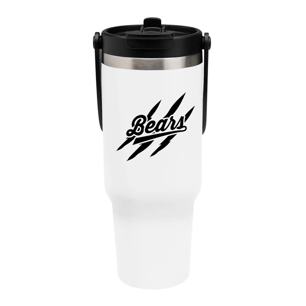 40 oz. double wall insulated tumbler made of stainless steel with... from ASI 61125 Hit Promotional Products / Hit®