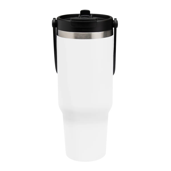 40 oz. double wall insulated tumbler made of stainless steel with... from ASI 61125 Hit Promotional Products / Hit®