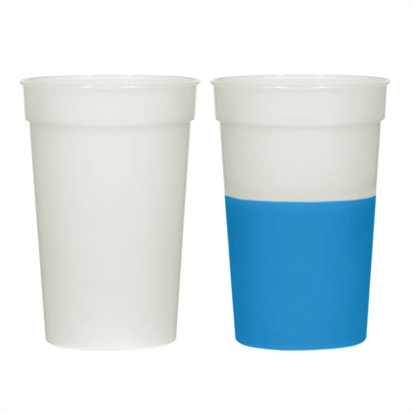 16 oz. color-changing plastic stadium cup.... from ASI 61125 Hit Promotional Products / Hit®