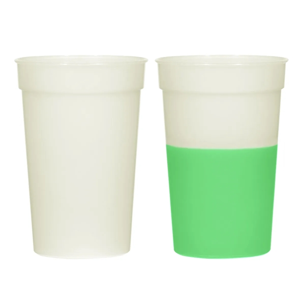 16 oz. color-changing plastic stadium cup.... from ASI 61125 Hit Promotional Products / Hit®