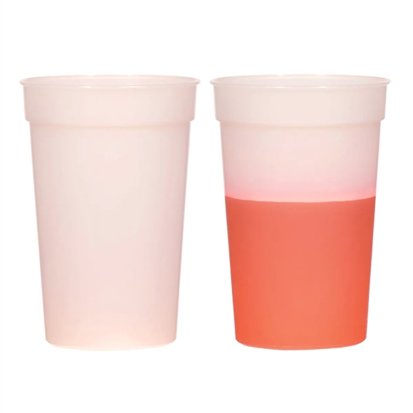 16 oz. color-changing plastic stadium cup.... from ASI 61125 Hit Promotional Products / Hit®