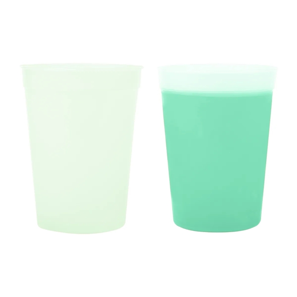 12 oz. color-changing plastic stadium cup.... from ASI 61125 Hit Promotional Products / Hit®