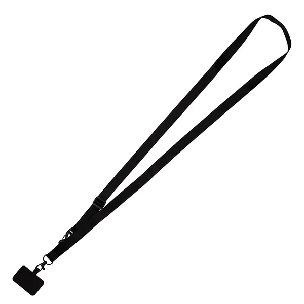 60" x 3/4" polyester and TPU pocket free crossbody cellphone lanyard... from ASI 62660 Innovation Line