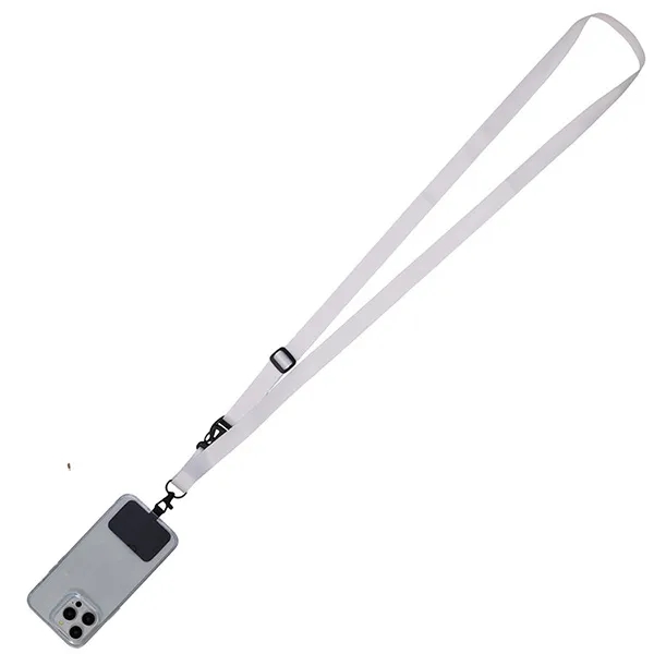 60" x 3/4" polyester and TPU pocket free crossbody cellphone lanyard... from ASI 62660 Innovation Line