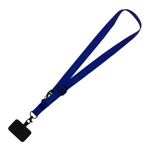 60" x 3/4" polyester and TPU pocket free crossbody cellphone lanyard... from ASI 62660 Innovation Line
