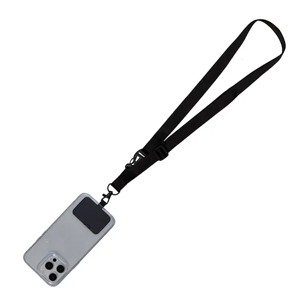 60" x 3/4" polyester and TPU pocket free crossbody cellphone lanyard... from ASI 62660 Innovation Line