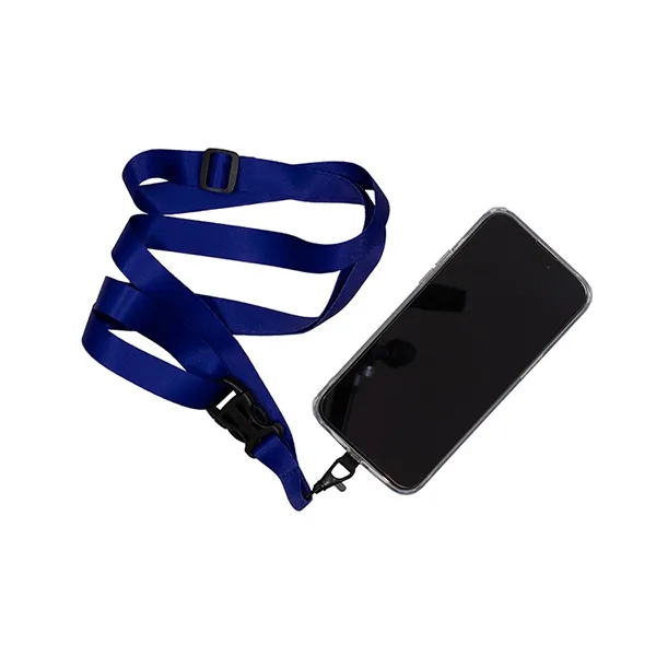 60" x 3/4" polyester and TPU pocket free crossbody cellphone lanyard... from ASI 62660 Innovation Line
