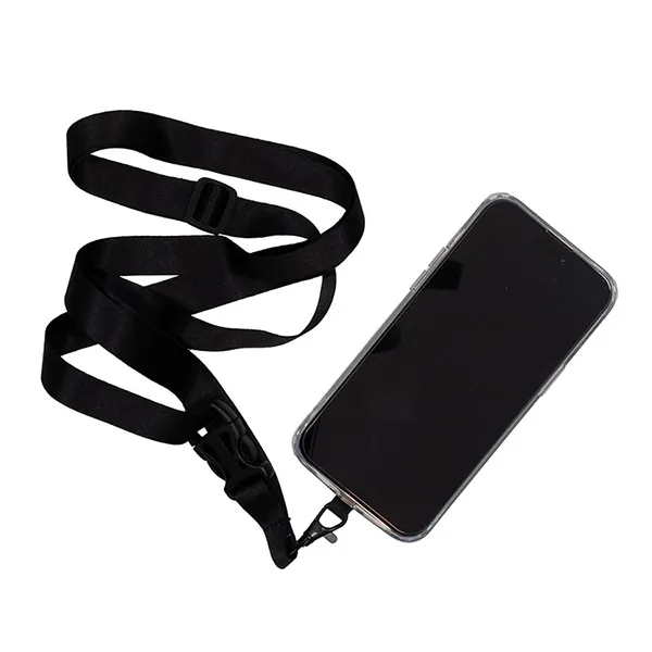 60" x 3/4" polyester and TPU pocket free crossbody cellphone lanyard... from ASI 62660 Innovation Line
