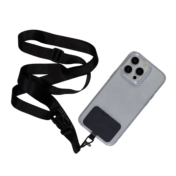 60" x 3/4" polyester and TPU pocket free crossbody cellphone lanyard... from ASI 62660 Innovation Line