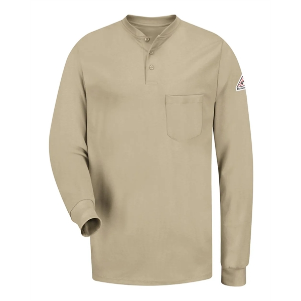 Long Sleeve Tagless Henley Shirt - Long Sizes... from ASI 84358 S&S Activewear