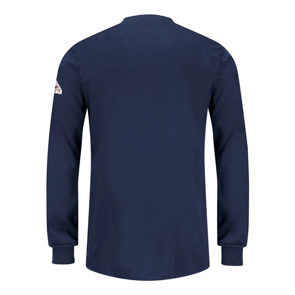 Women's Long Sleeve Tagless Henley Shirt... from ASI 84358 S&S Activewear