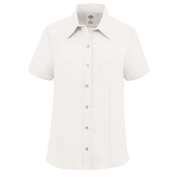 Dickies Women's Short Sleeve Stretch Oxford Shirt... from ASI 84358 S&S Activewear
