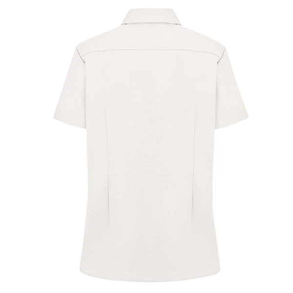 Dickies Women's Short Sleeve Stretch Oxford Shirt... from ASI 84358 S&S Activewear