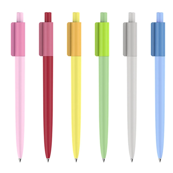 Click-action plastic ballpoint pen plus 1 color silkscreen imprint on 1... from ASI 37218 Athena Promo (tm)