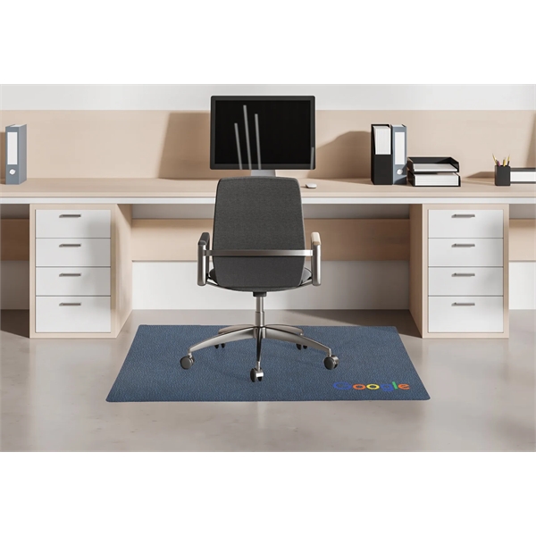 Logo printed in bottom right corner; two background pattern options, both... from ASI 67849 Logo Mats, LLC / Logo Mats USA