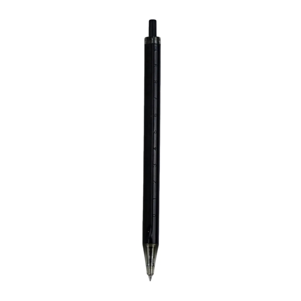 Click-action ballpoint pen with ruler plus 1 color silkscreen imprint on... from ASI 37218 Athena Promo (tm)