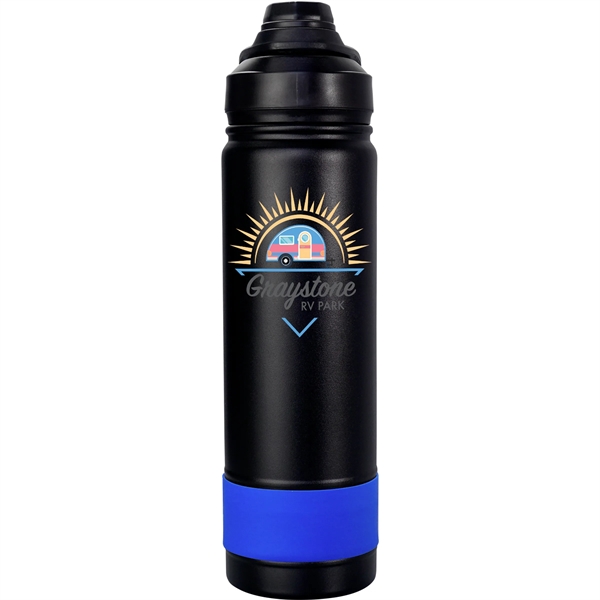 Sip Top 24 oz. Colorful Banded Bottle... from ASI 30208 A P Specialties / AP Specialties