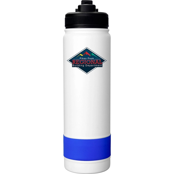 Colorful Pop Up 24 oz. Banded Bottle... from ASI 30208 A P Specialties / AP Specialties