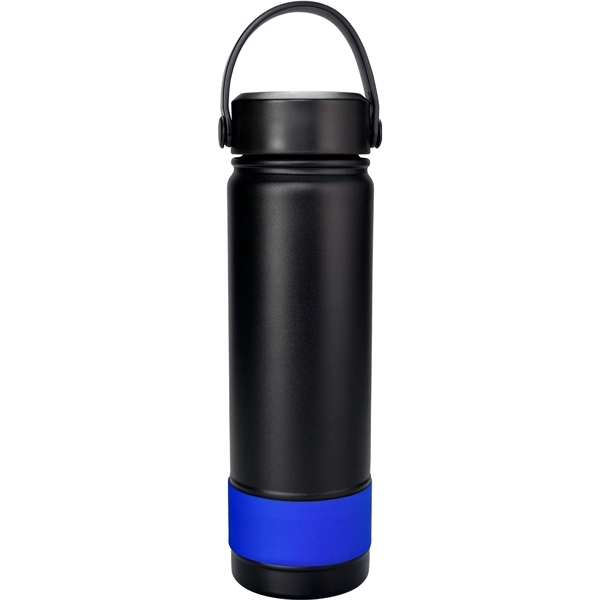 Metal Top 24 oz. Colorful Banded Bottle... from ASI 30208 A P Specialties / AP Specialties