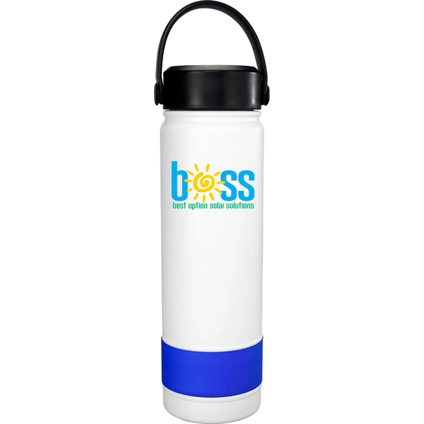 Colorful Metal Top 24 oz. Banded Bottle... from ASI 30208 A P Specialties / AP Specialties