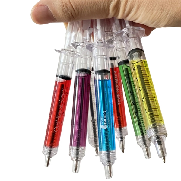 Injection shape plastic ballpoint pen plus 1 color silkscreen imprint on... from ASI 37218 Athena Promo (tm)