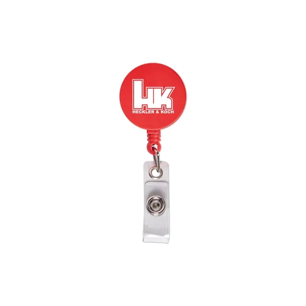 1 1/4" round badge reel with a 35" retractable cord and... from ASI 98360 WOWLine / WOWLine®