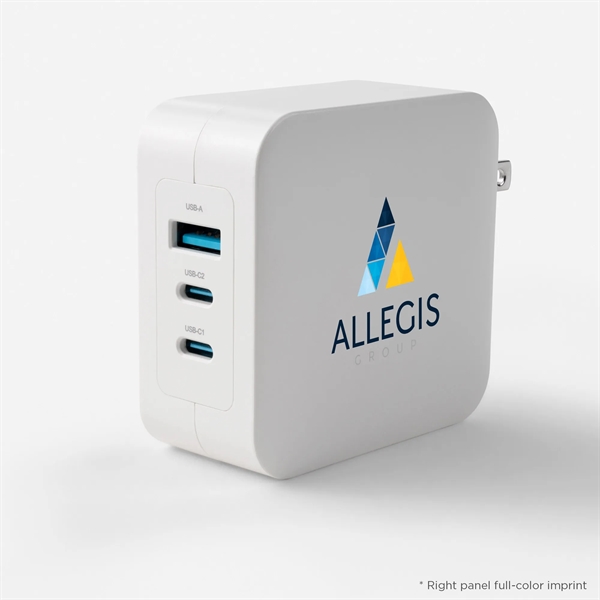 A blazing fast GaN wall adapter capable of reaching speeds of... from ASI 91435 Tomax USA / Tomax