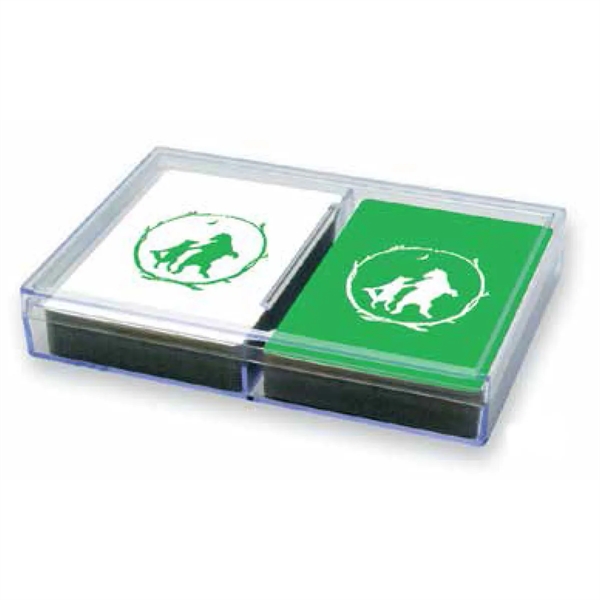 Up the marketing ante with upgraded packaging! Packaging only sold with... from ASI 56080 Playing Cards On Demand