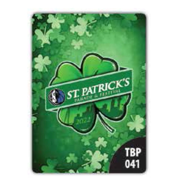 Playing cards with a St Pats themed background.... from ASI 56080 Playing Cards On Demand