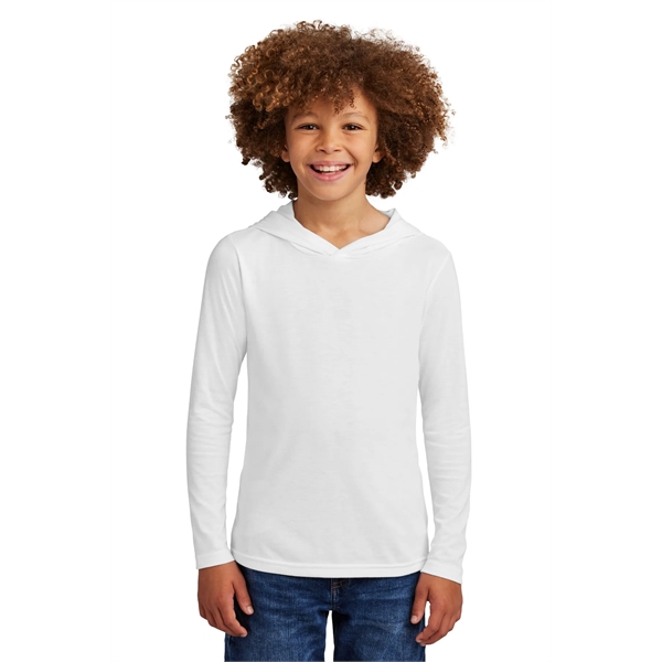 District Youth Perfect Tri Long Sleeve Hoodie... from ASI 84863 SanMar