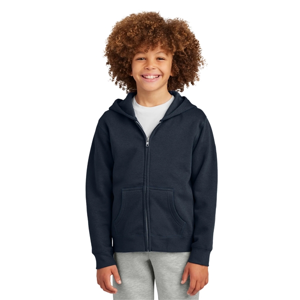 District Youth V.I.T. Fleece Full-Zip Hoodie... from ASI 84863 SanMar