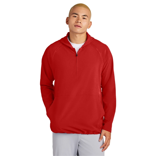 Sport-Tek Repeat 1/2-Zip Long Sleeve Hooded Jacket... from ASI 84863 SanMar