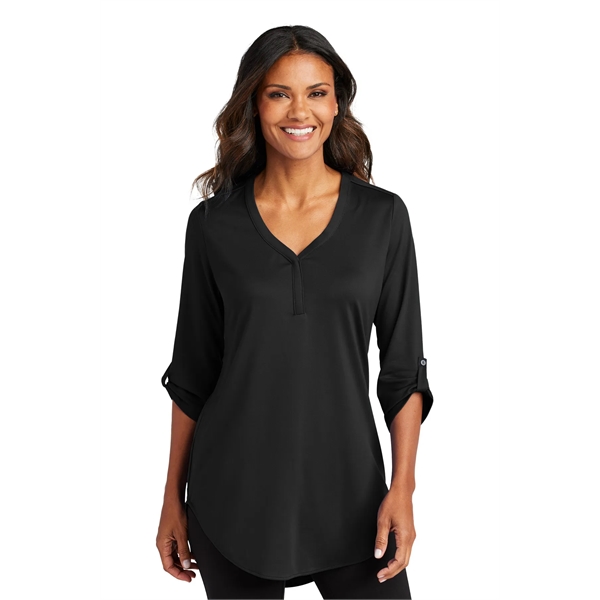 Port Authority Ladies City Stretch 3/4-Sleeve Tunic... from ASI 84863 SanMar