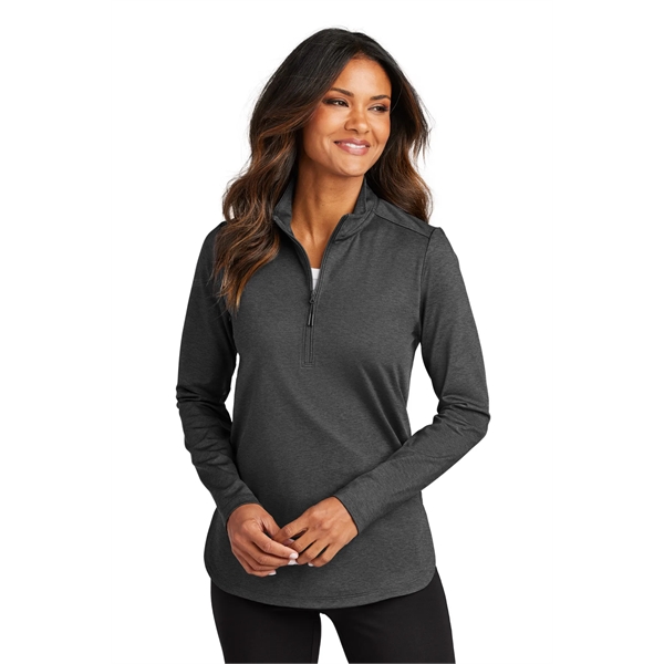 Port Authority Ladies C-FREE Double Knit 1/4-Zip... from ASI 84863 SanMar