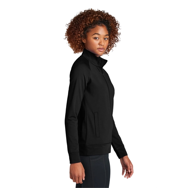 Sport-Tek Ladies Sport-Wick Stretch Full-Zip Cadet Jacket... from ASI 84863 SanMar